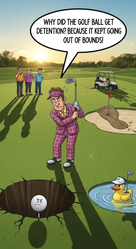 Bad Golf Jokes and Riddles