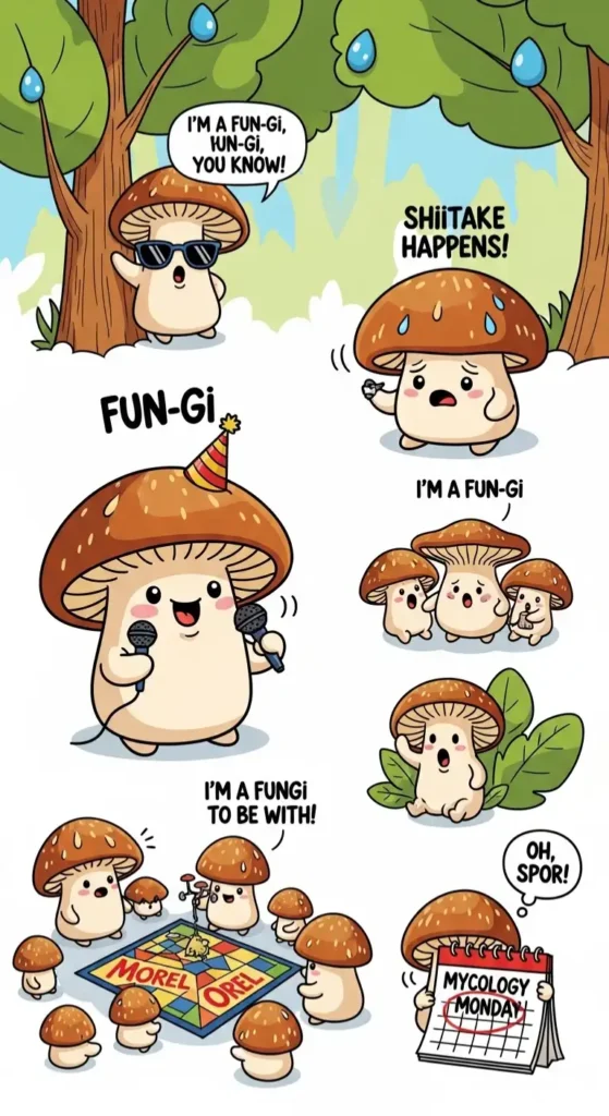 The Best Fun-gi Puns and One-Liners