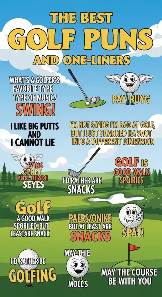 The Best Golf Puns and One-Liners