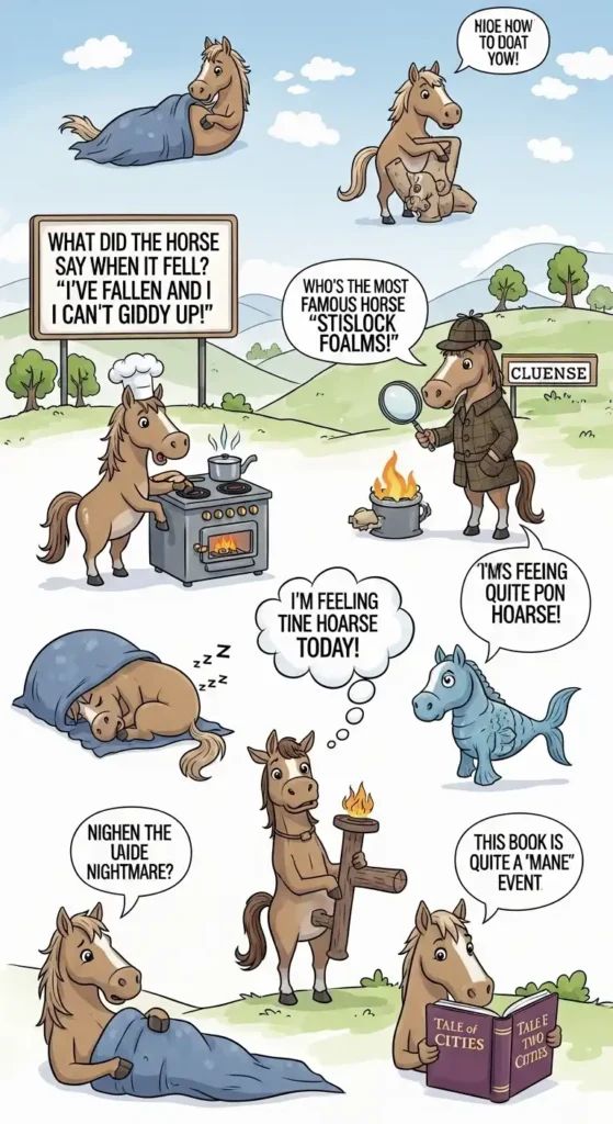 The Best Horse Puns and One Liners