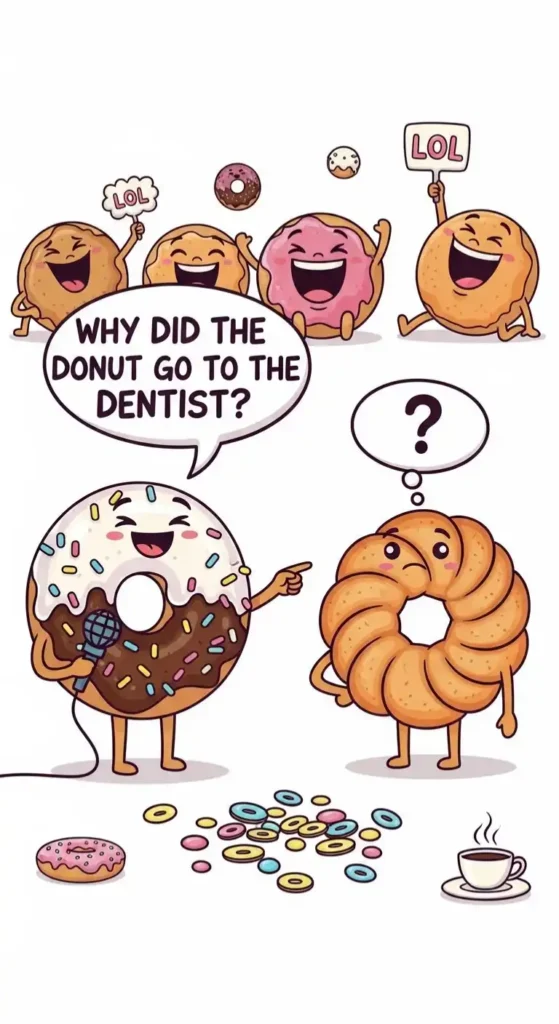 Cute Donut Puns and Jokes for Kids