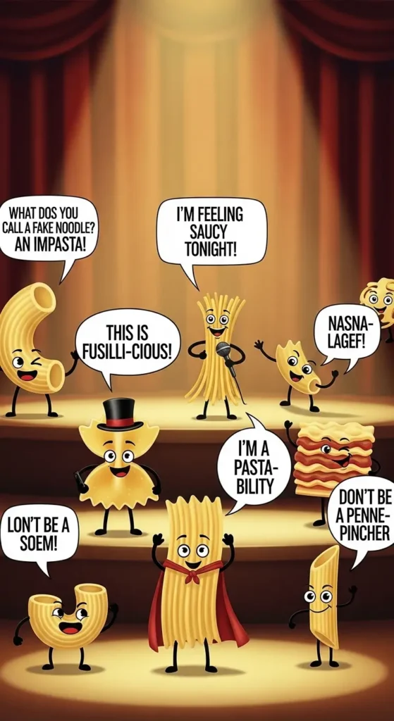 The Best Pasta Puns One-Liners