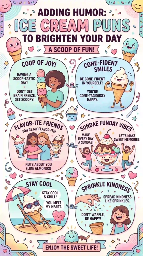Adding Humor Ice Cream Puns to Your Day